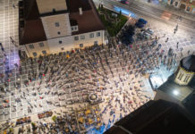 Imagini impresionante de la Slujba de Înviere din Brașov