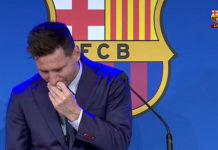 Legenda Lionel Messi se desparte în lacrimi de FC Barcelona (video)
