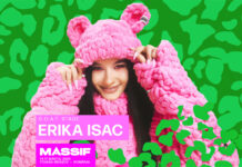 Erika Isac vine la Massif, pe 17 martie, pe scena G.O.A.T.