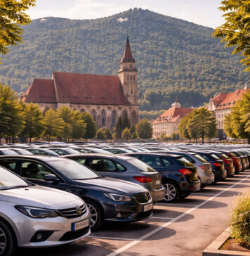 Brașov, printre orașele cu cele mai multe locuri de parcare raportate la populație