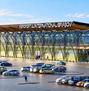 Aeroportul Brașov a depășit Sibiul și a urcat pe locul 8 în România. Aproape 465.000 de pasageri în nouă luni